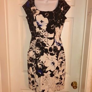 White House Black Market Midi Floral Dress (2)